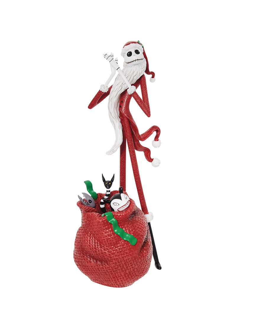 Disney Showcase Nightmare Before Christmas Santa Jack 8.5-Inch Figurine