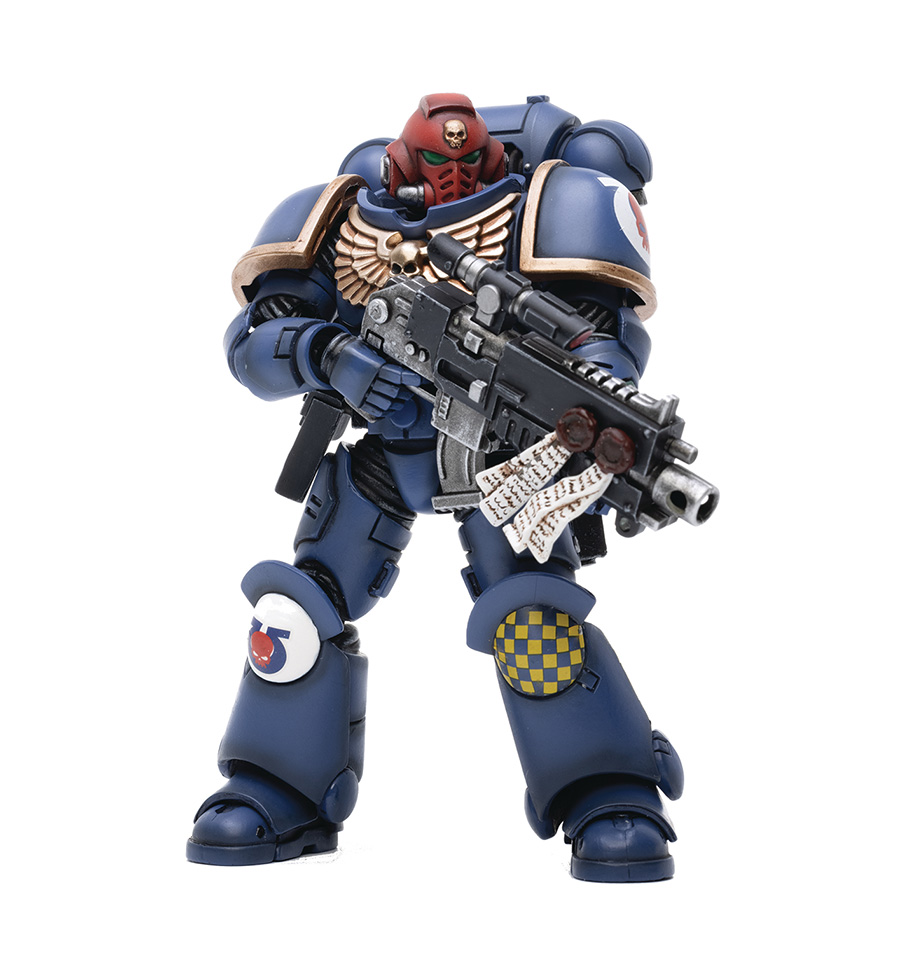 JoyToy Warhammer 40000 Ultramarines 1/18 Scale Figure - Brother Veteran Sgt Castor