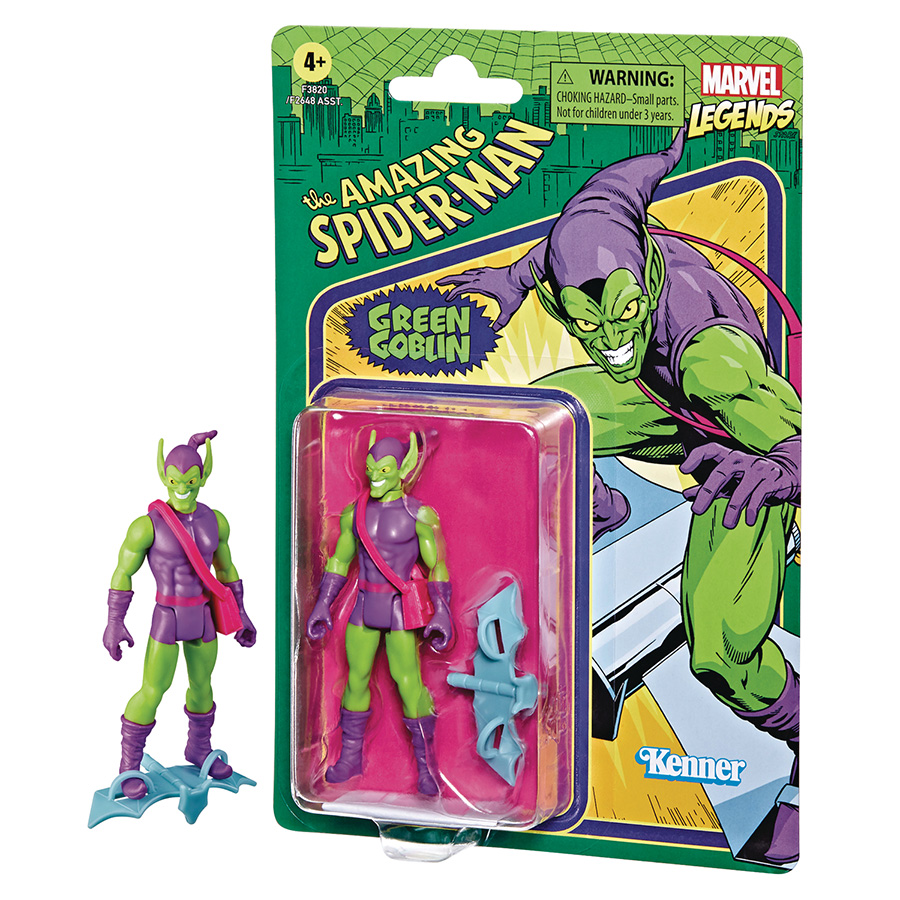 Marvel Vintage Series Green Goblin 3.75-Inch Action Figure Case