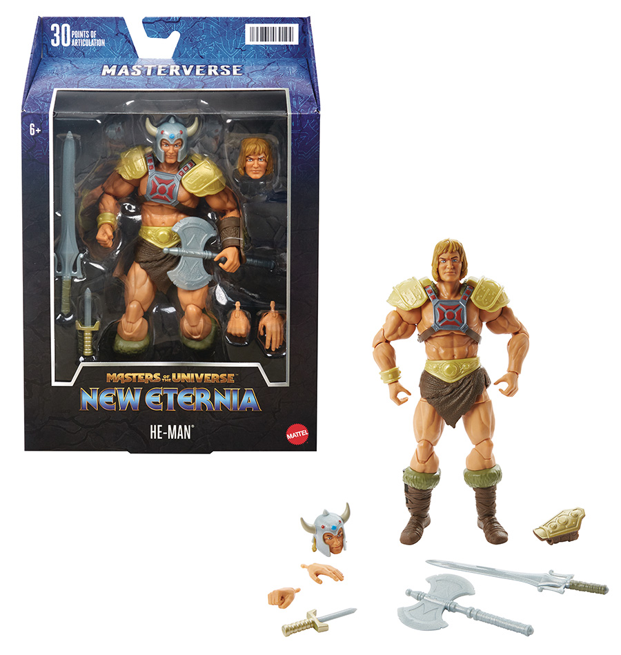 Masters Of The Universe Revelation Viking He-Man Action Figure Case