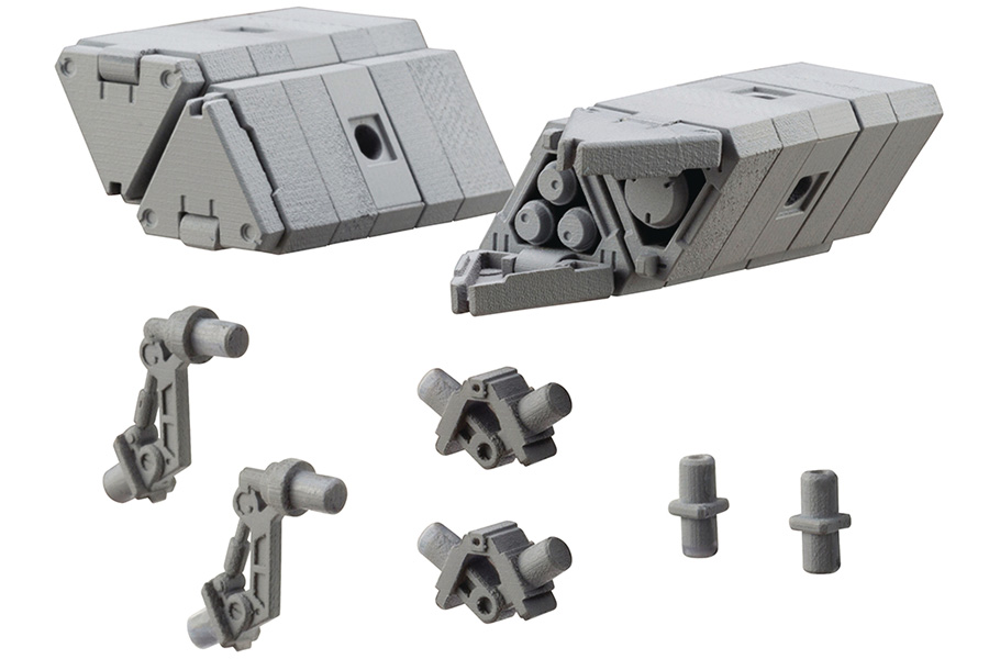 Modeling Support Goods Weapon Unit 04 Multi Missile Plastic Model Kit