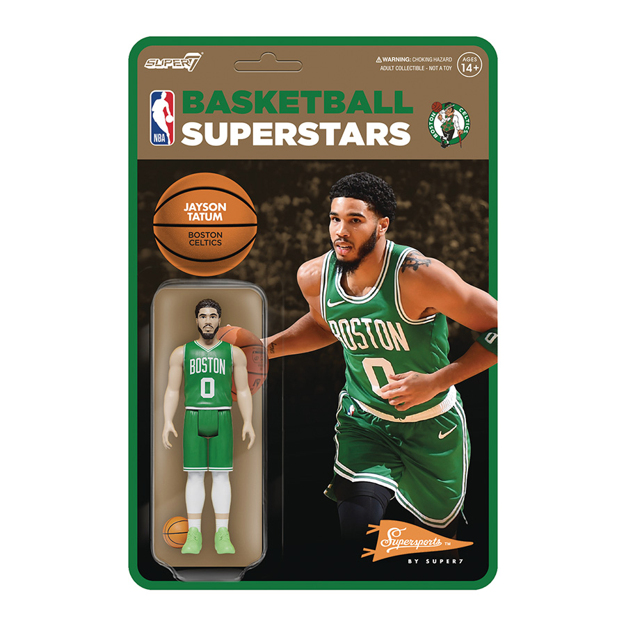 NBA Modern ReAction Figure Wave 4 - Celtics Jayson Tatum Green Jersey