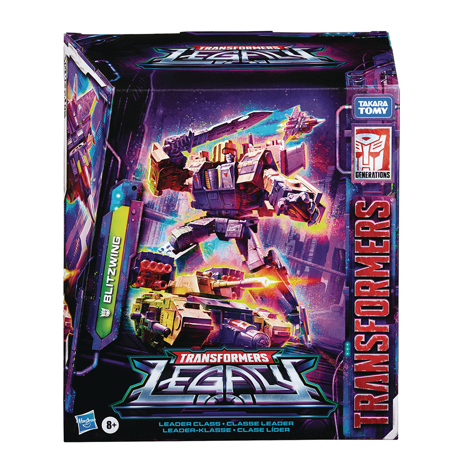 Transformers Generations Legacy Leader Blitzwing Action Figure Case