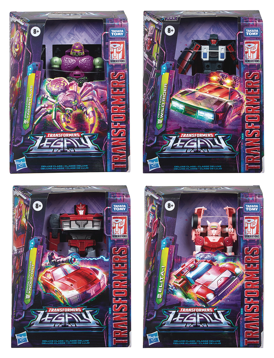 Transformers Generations Legacy Deluxe Action Figure Assortment Case 202202