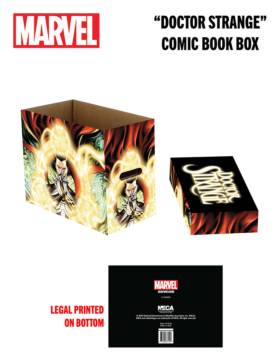 Marvel Doctor Strange Short Comic Storage Box (5-Pack)