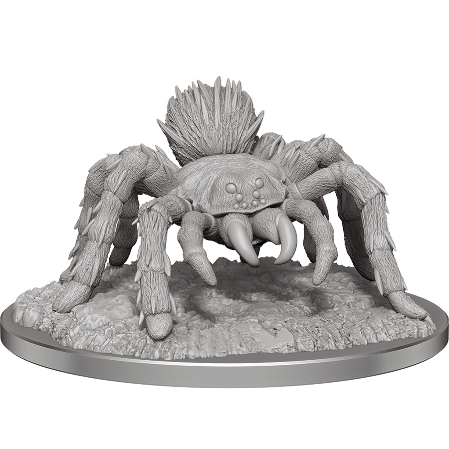 WizKids Deep Cuts Unpainted Miniature - Giant Spider