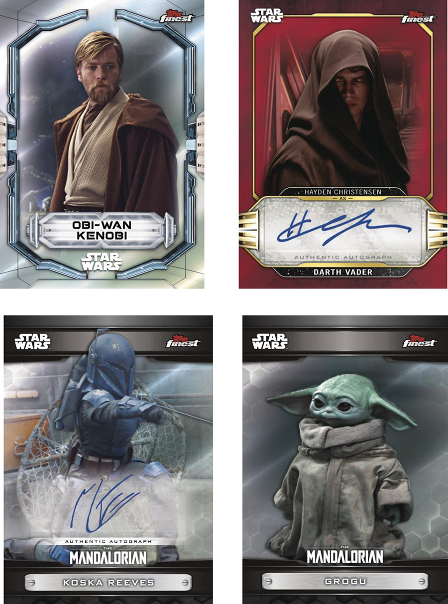 Topps Finest 2022 Star Wars Trading Cards Box