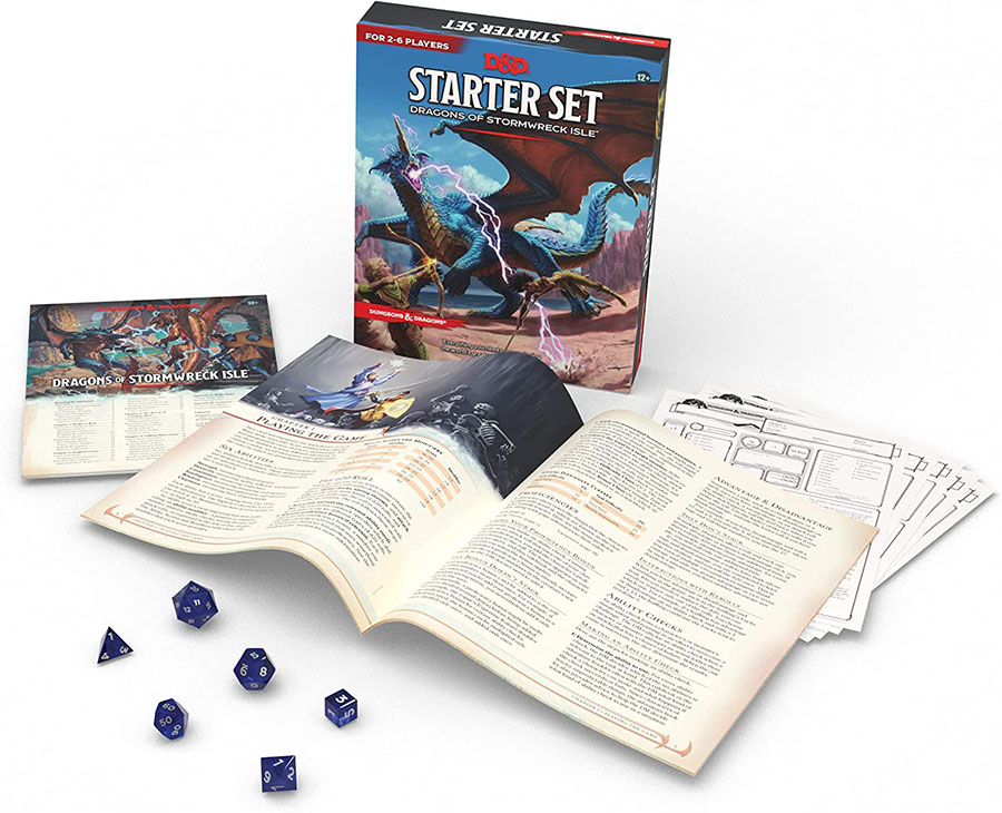 Dungeons & Dragons RPG Dragons Of Stormwreck Isle Starter Set (Revised Edition)