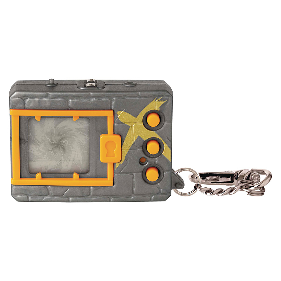 Digimon x Translucent Virtual Pet Grey & Gold 8-Piece Display