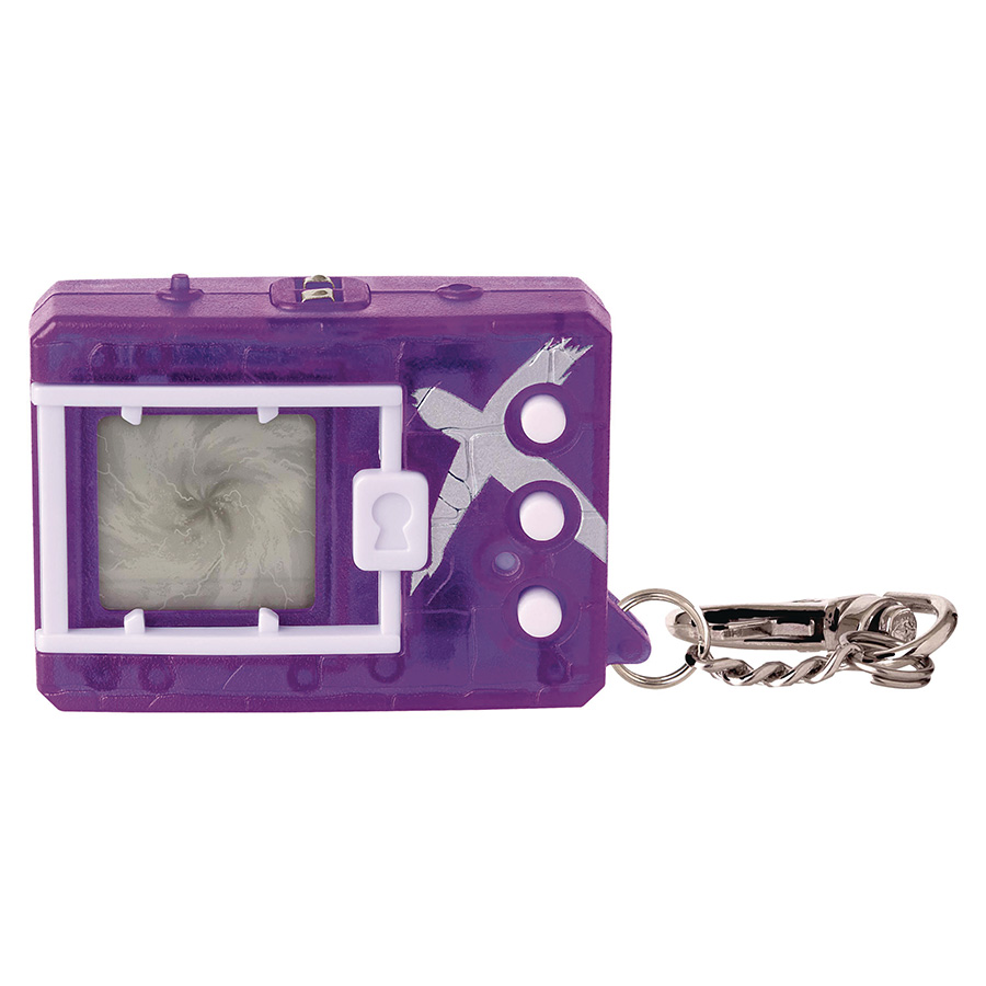Digimon x Translucent Virtual Pet Purple & Silver 8-Piece Display