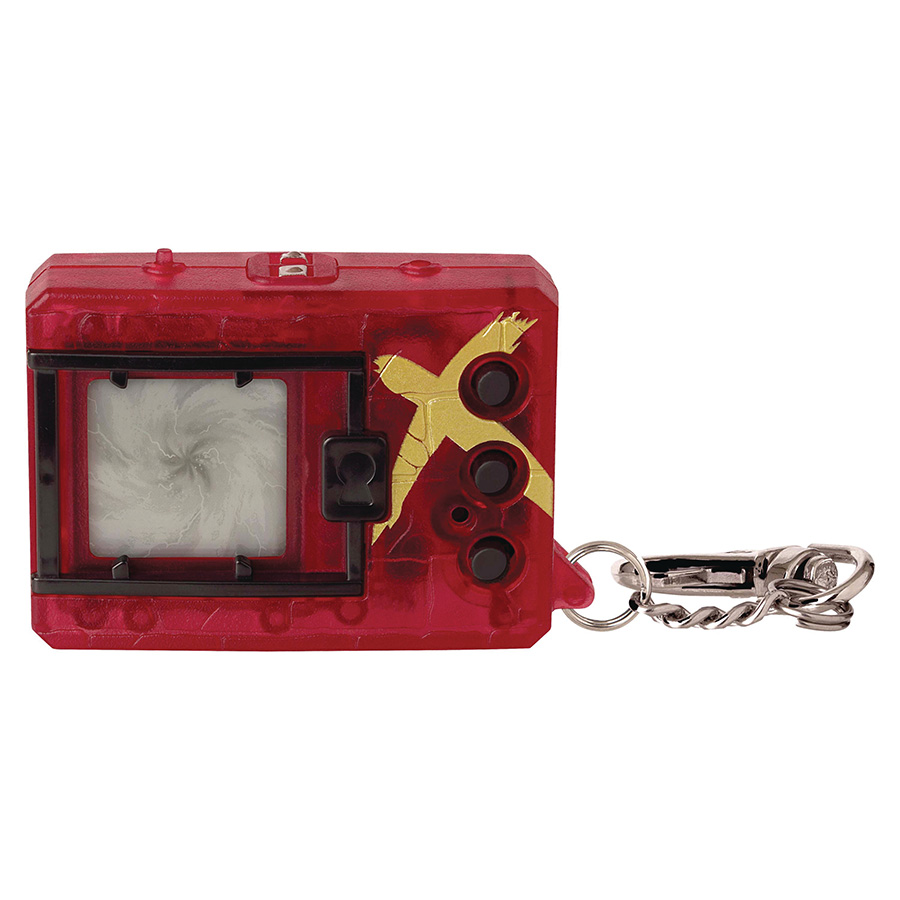 Digimon x Translucent Virtual Pet Red & Gold 8-Piece Display