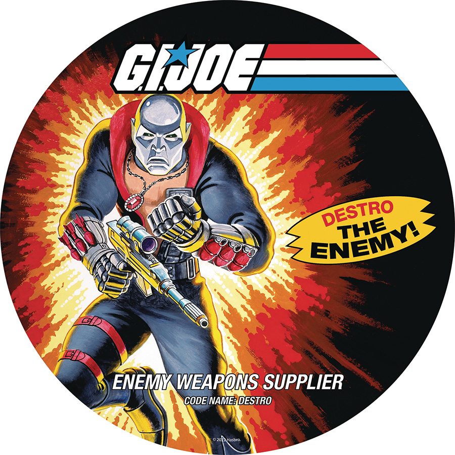 GI Joe Destro Retro Mouse Pad