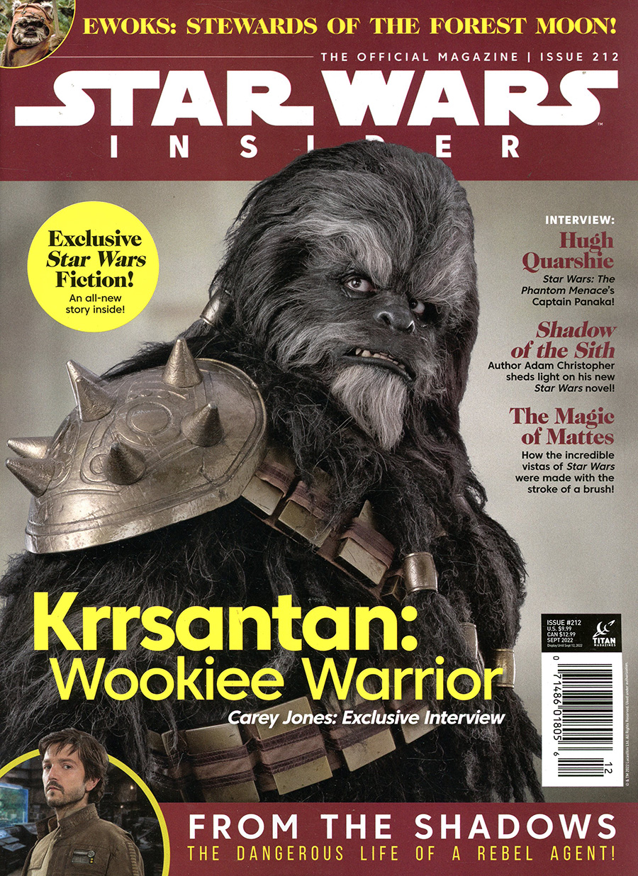 Star Wars Insider #212 September 2022 Newsstand Edition