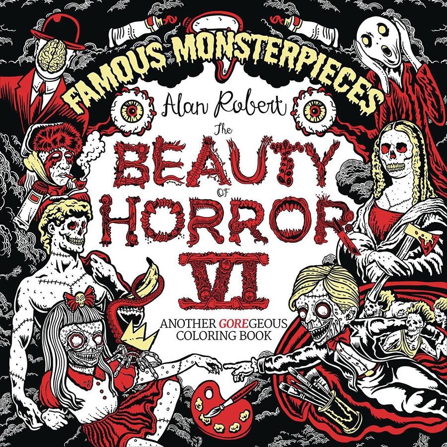 Beauty Of Horror VI Famous Monsterpieces Coloring Book TP