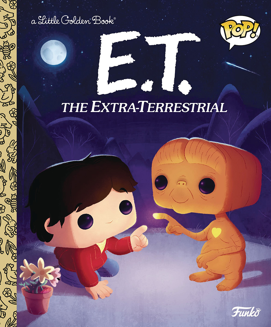 E T. The Extra-Terrestrial Funko POP Little Golden Book HC