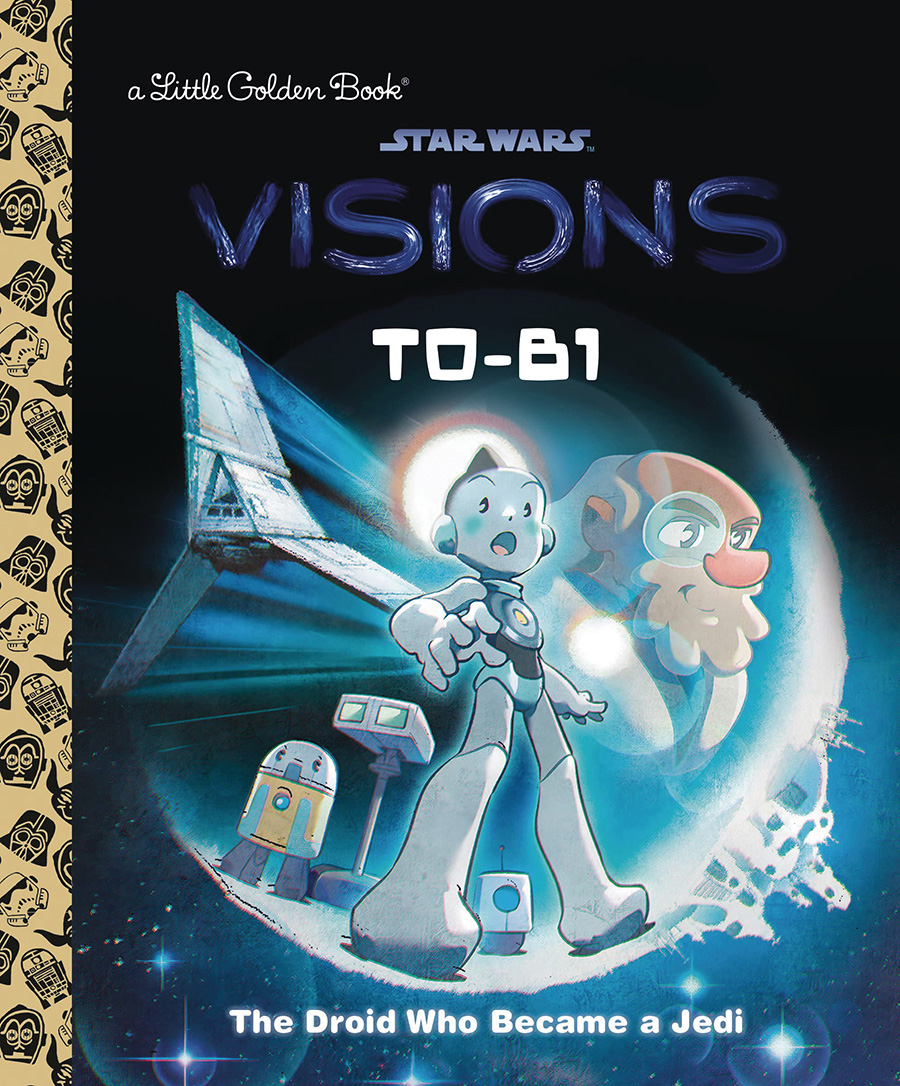 Star Wars Visions T0-B1 Droid Who Became A Jedi Little Golden Book HC