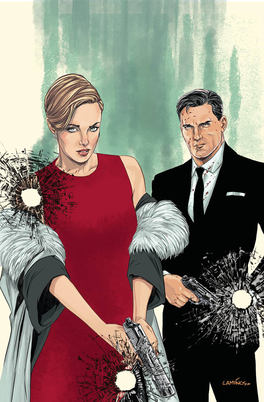 007 #1 Cover H Incentive Marc Laming Virgin Cover