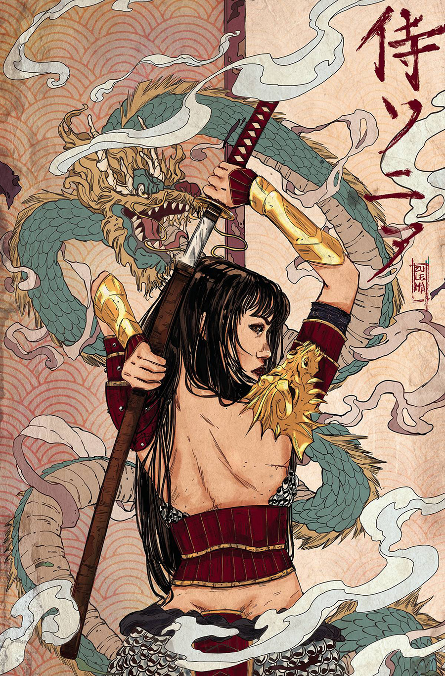 Samurai Sonja #3 Cover H Incentive Zulema Lavina Virgin Cover