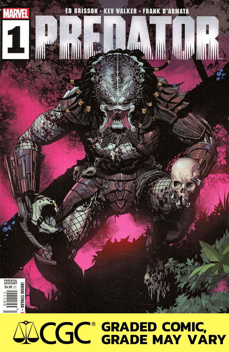 Predator Vol 3 #1 Cover M DF CGC Graded 9.6 Or Higher