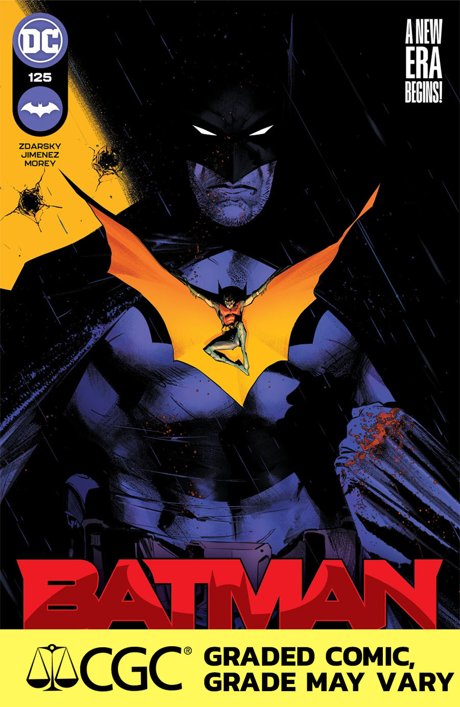 Batman Vol 3 #125 Cover P DF CGC Graded 9.6 Or Higher