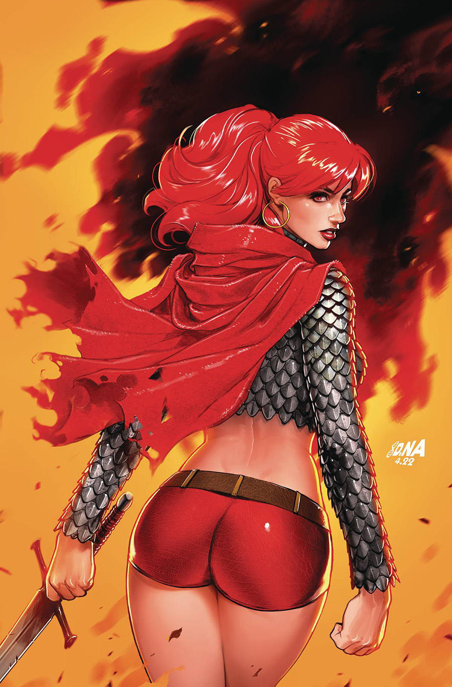 Immortal Red Sonja #5 Cover L Limited Edition David Nakayama Virgin Cover