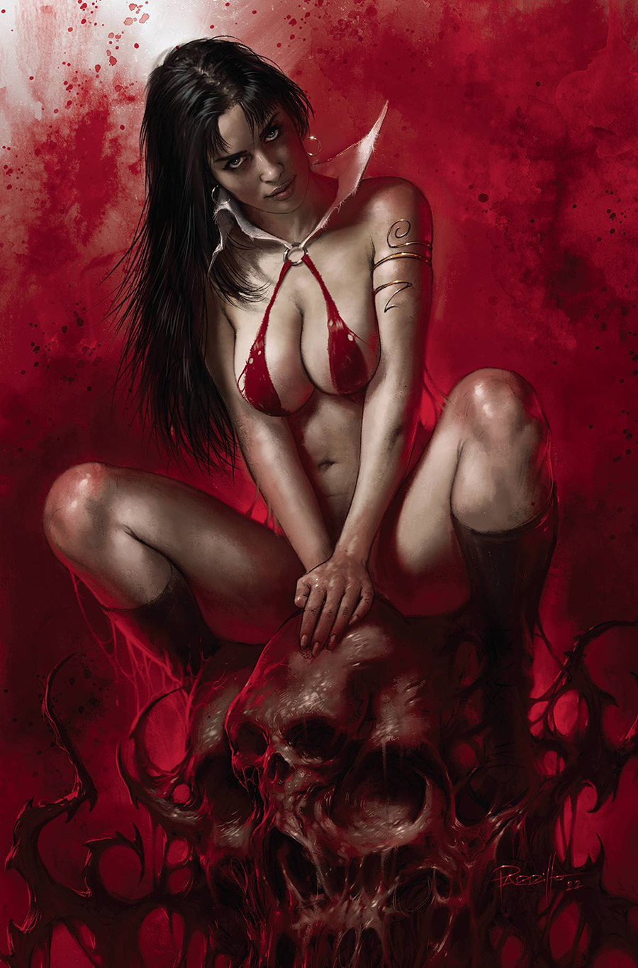 Vampirella Strikes Vol 3 #4 Cover K Limited Edition Lucio Parrillo Virgin Cover