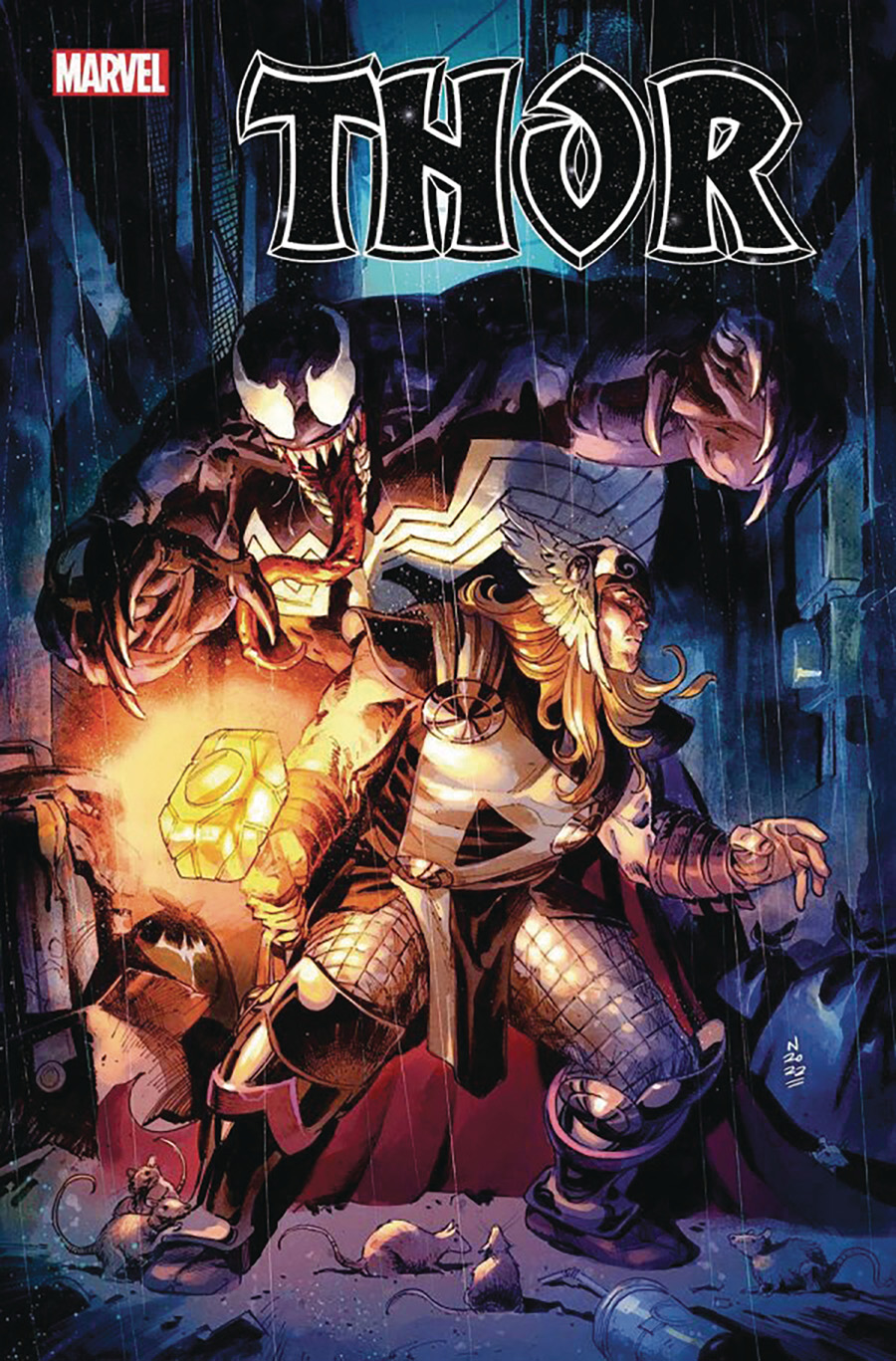 Thor Vol 6 #27 Cover D DF Signed By Donny Cates