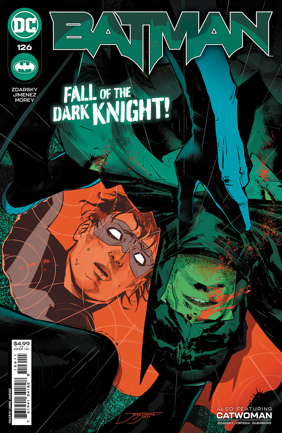Batman Vol 3 #126 Cover A Regular Jorge Jimenez Cover