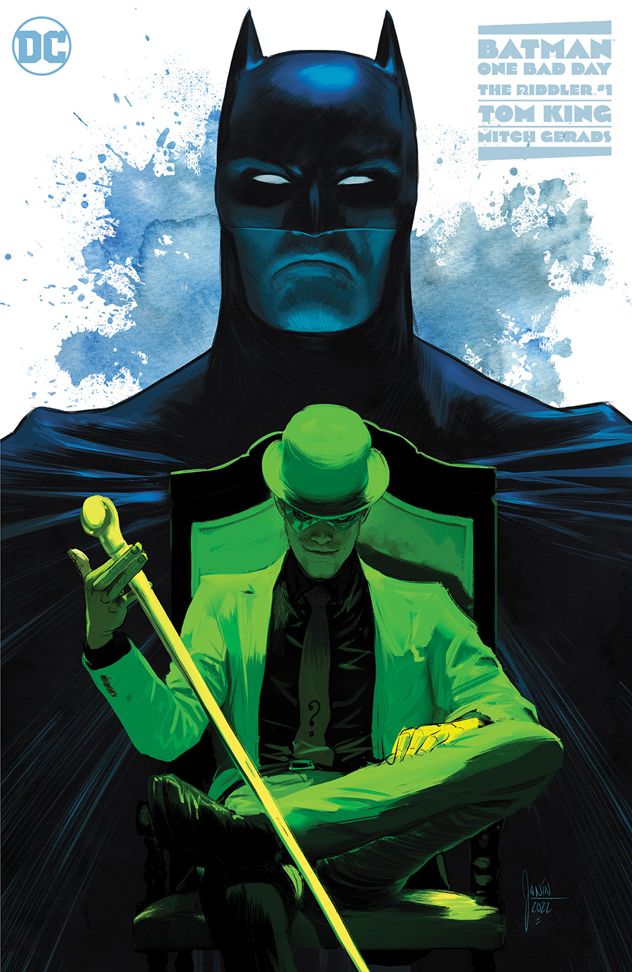Batman One Bad Day The Riddler #1 (One Shot) Cover E Incentive Mikel Janin Variant Cover