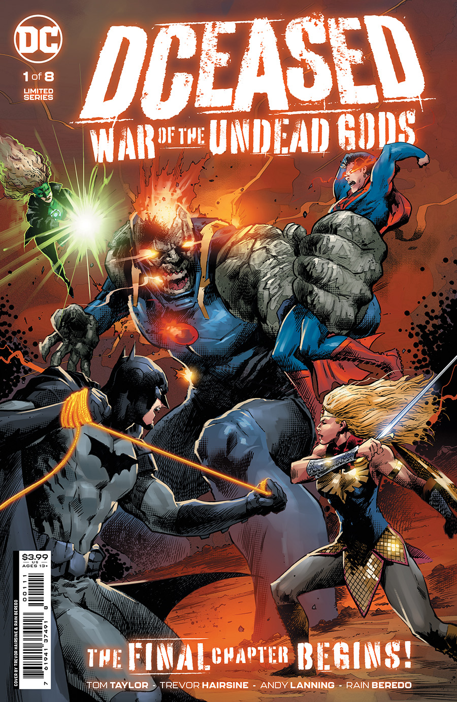 DCeased War Of The Undead Gods #1 Cover A Regular Trevor Hairsine Cover