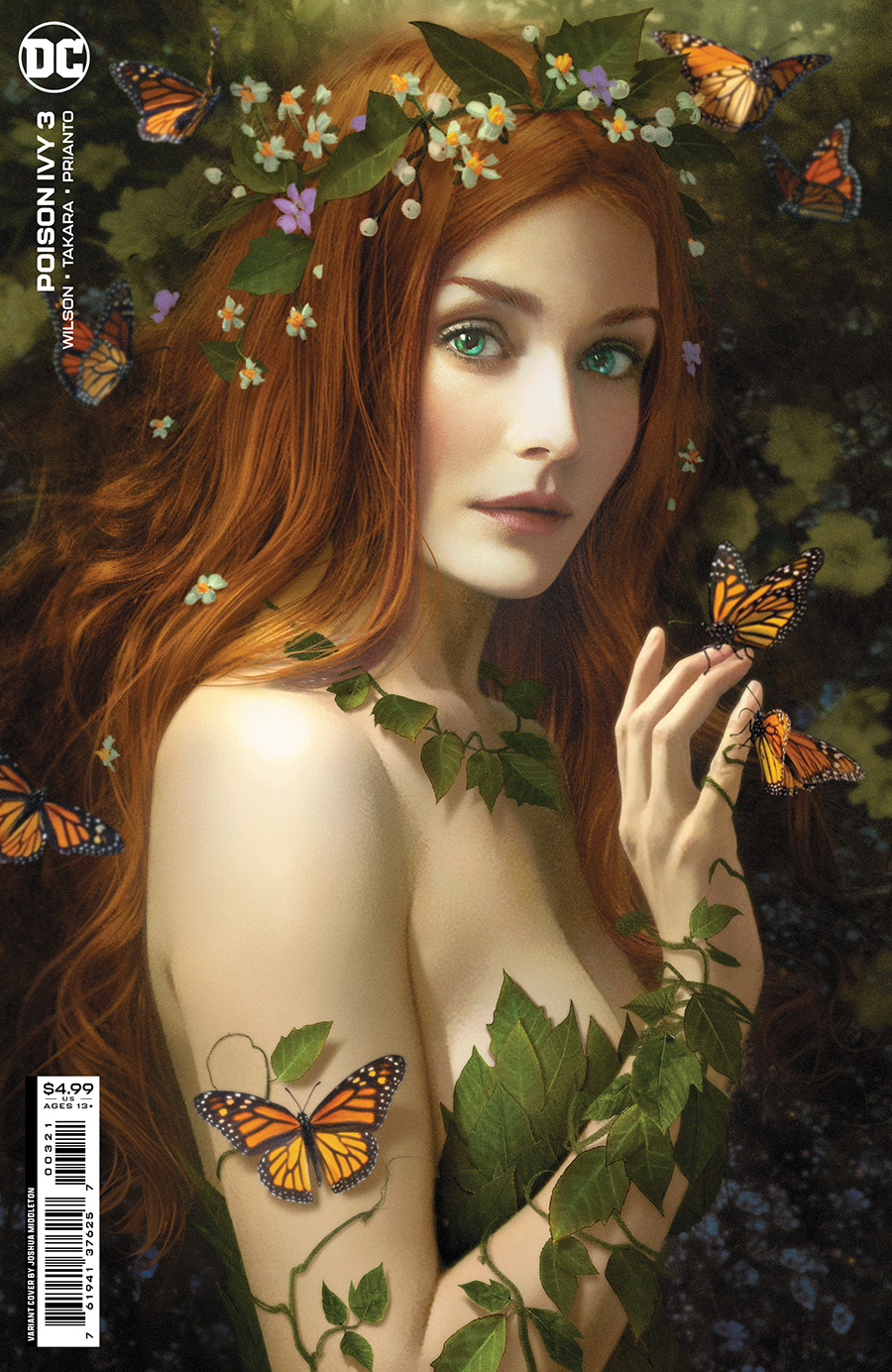 Poison Ivy #3 Cover B Variant Joshua Middleton Card Stock Cover