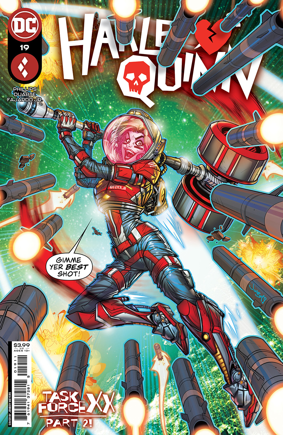 Harley Quinn Vol 4 #19 Cover A Regular Jonboy Meyers Cover