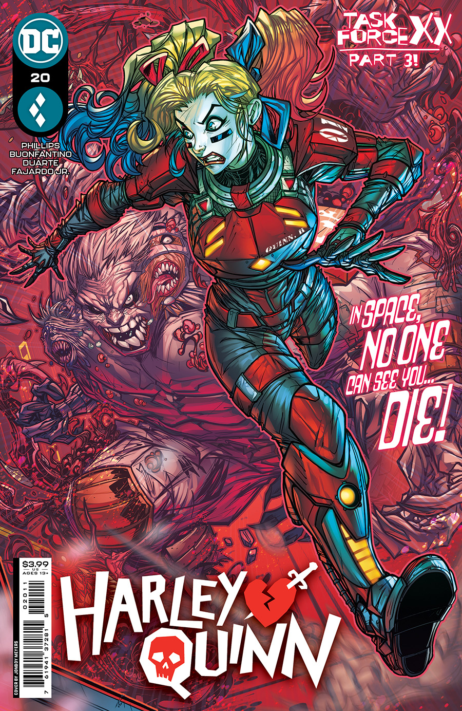 Harley Quinn Vol 4 #20 Cover A Regular Jonboy Meyers Cover