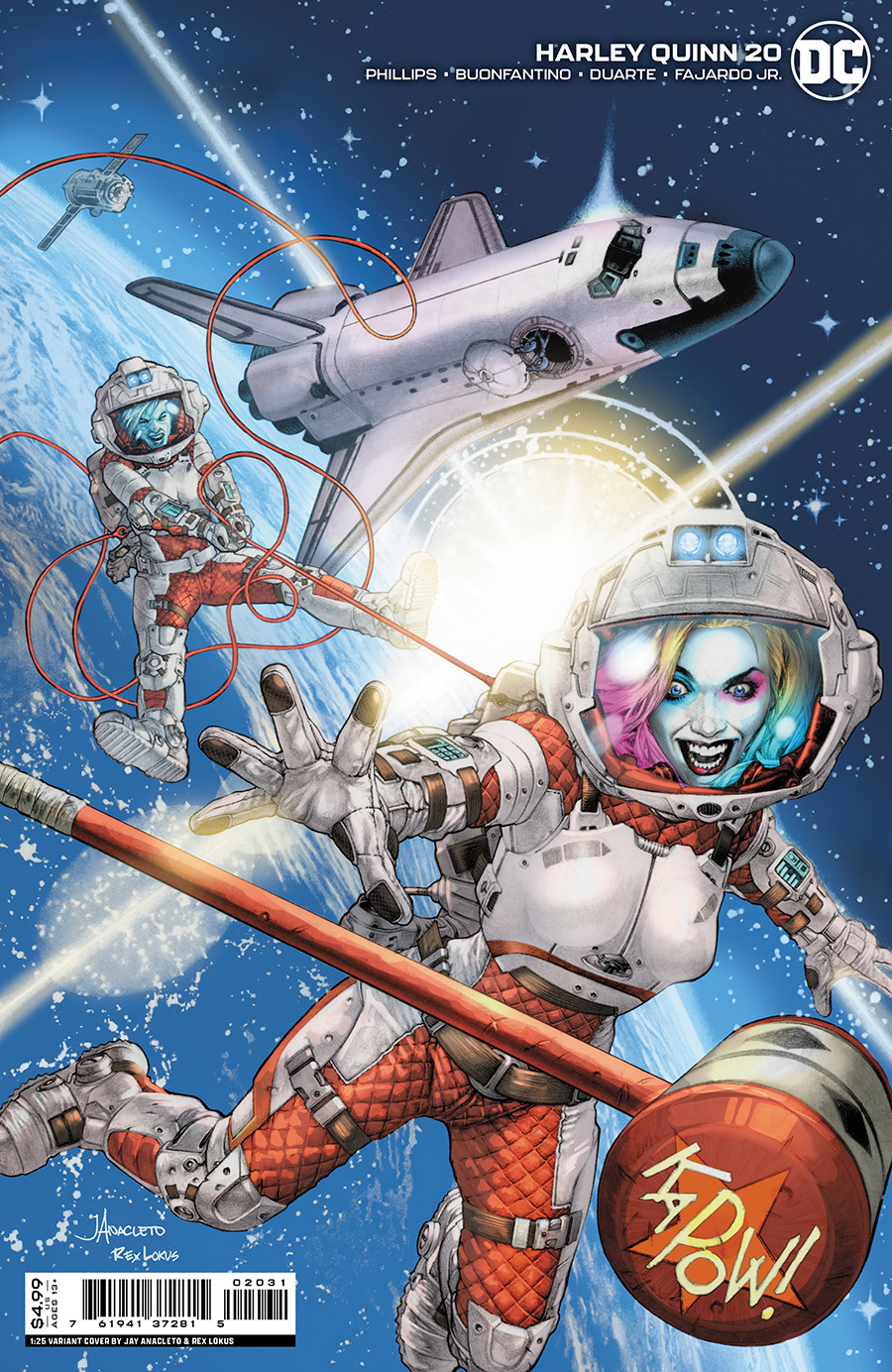 Harley Quinn Vol 4 #20 Cover D Incentive Jay Anacleto Card Stock Variant Cover
