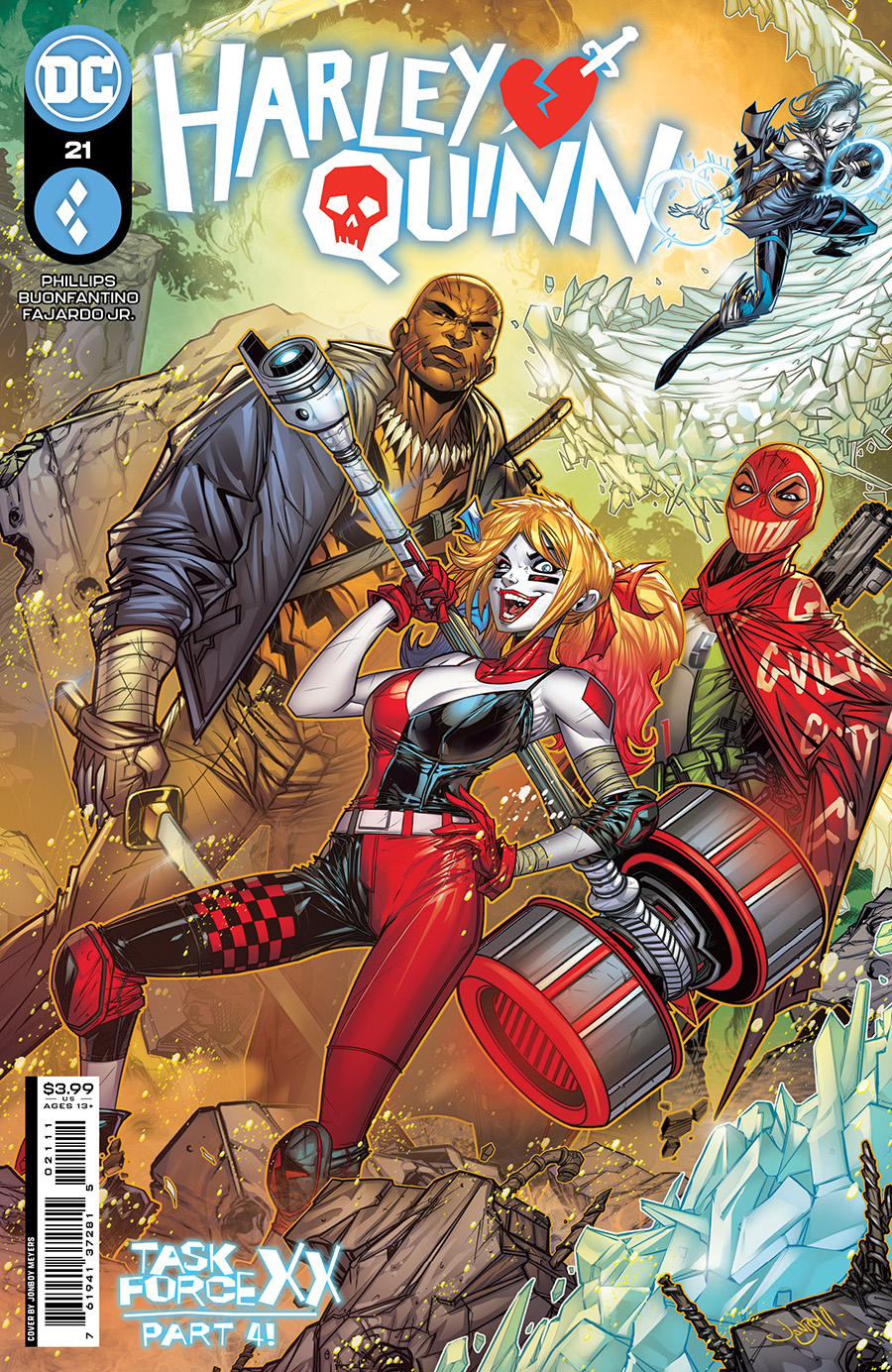 Harley Quinn Vol 4 #21 Cover A Regular Jonboy Meyers Cover