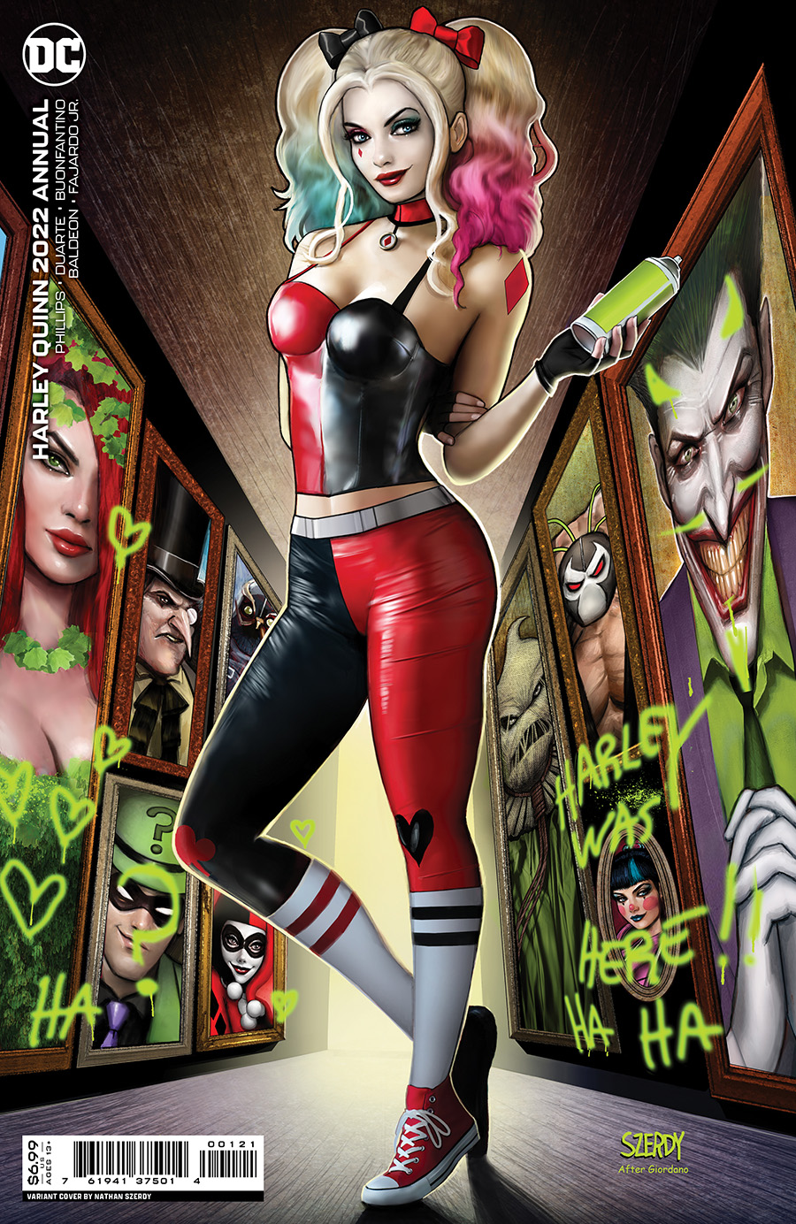 Harley Quinn Vol 4 2022 Annual #1 (One Shot) Cover B Variant Nathan Szerdy Card Stock Cover