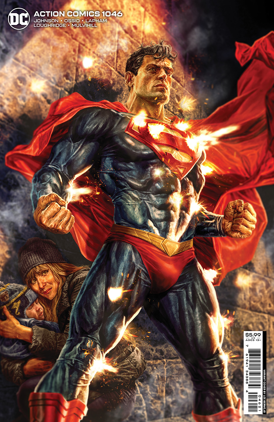 Action Comics Vol 2 #1046 Cover B Variant Lee Bermejo Card Stock Cover