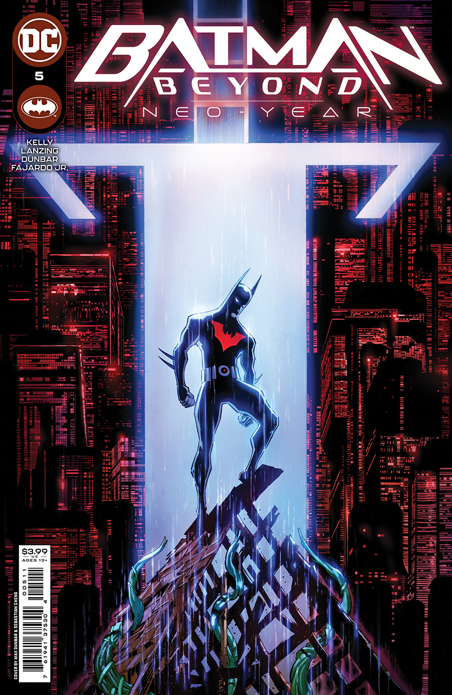 Batman Beyond Neo-Year #5 Cover A Regular Max Dunbar Cover