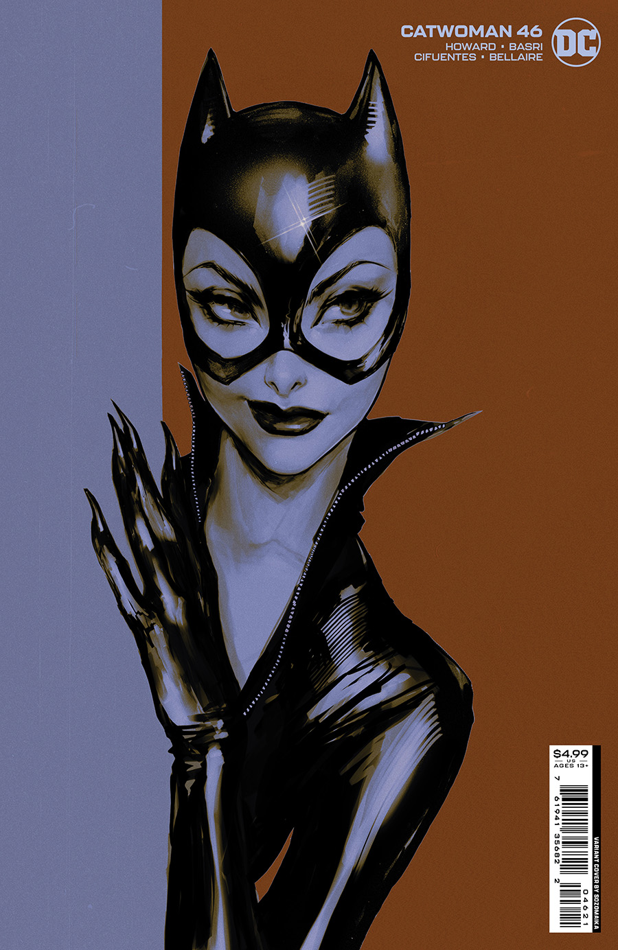 Catwoman Vol 5 #46 Cover B Variant Sozomaika Card Stock Cover