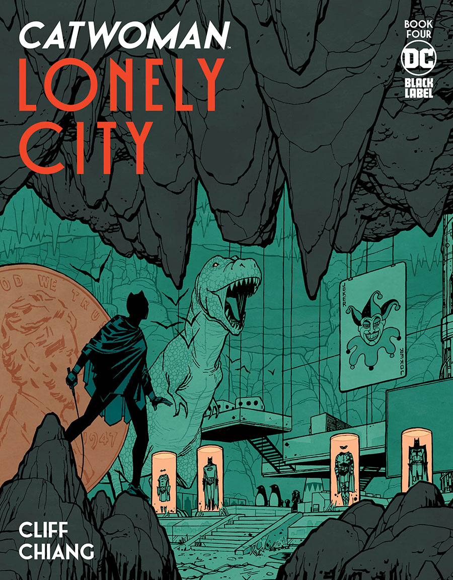 Catwoman Lonely City #4 Cover A Regular Cliff Chiang Cover