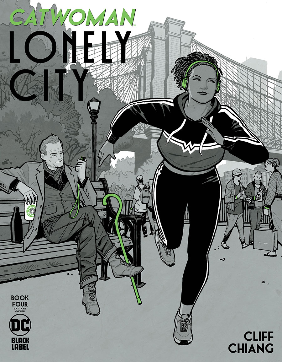 Catwoman Lonely City #4 Cover B Variant Cliff Chiang Cover