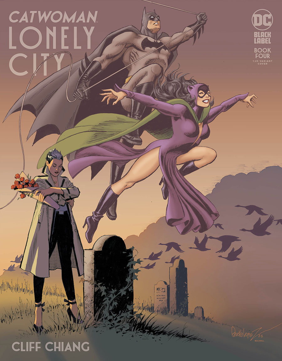 Catwoman Lonely City #4 Cover C Incentive Jose Luis Garcia-Lopez Variant Cover