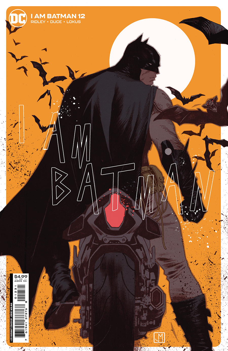 I Am Batman #12 Cover C Incentive Jorge Molina Card Stock Variant Cover