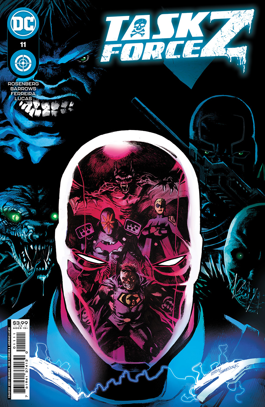 Task Force Z #11 Cover A Regular Eddy Barrows & Eber Ferreira Cover