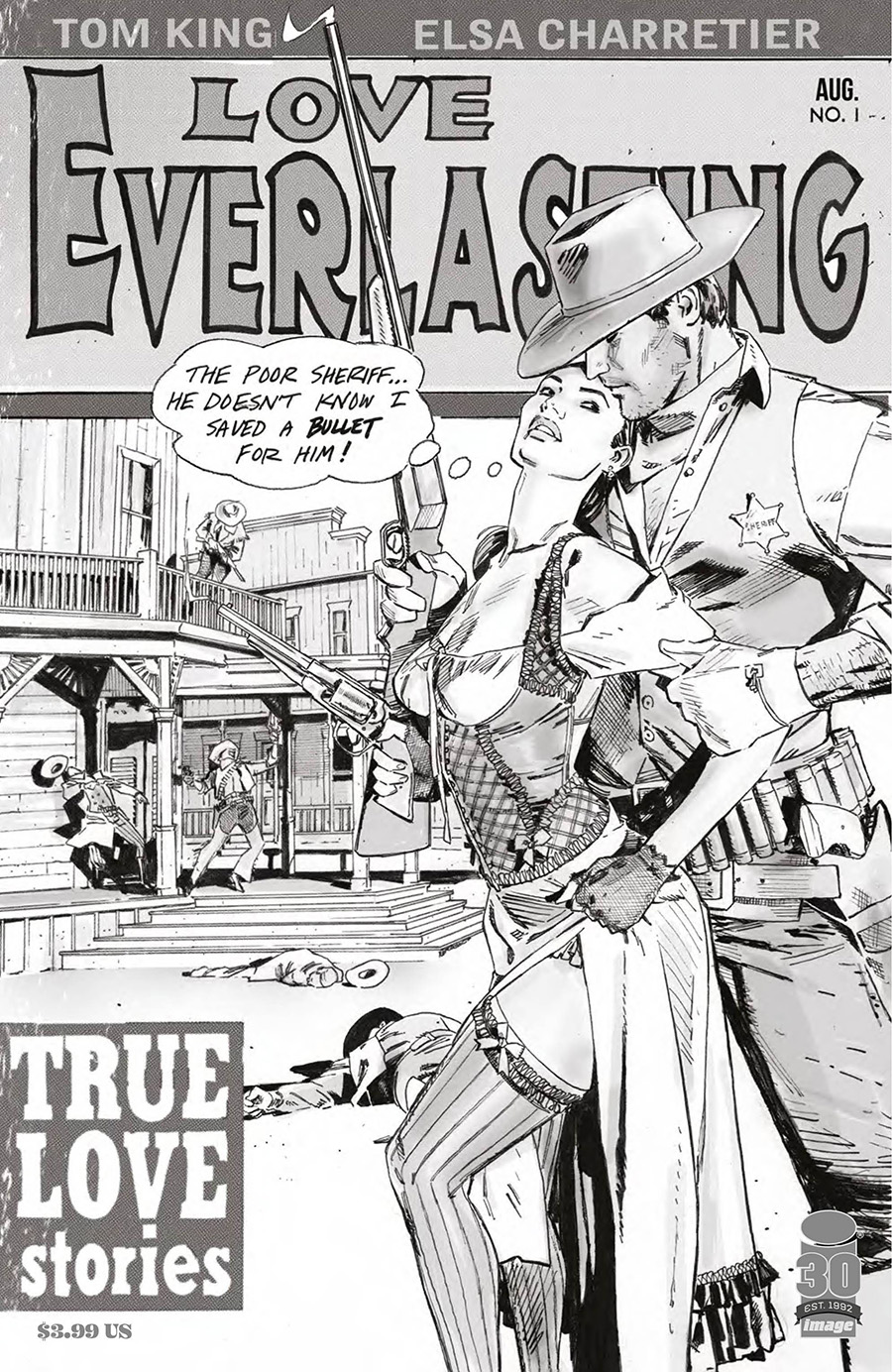 Love Everlasting #1 Cover I Incentive Clay Mann Pencils Cover