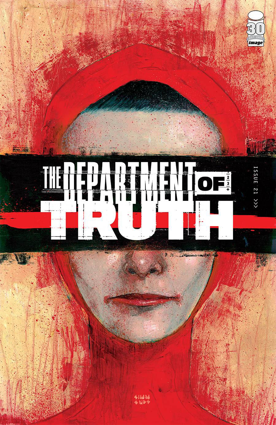 Department Of Truth #21 Cover C Incentive Martin Simmonds Variant Cover