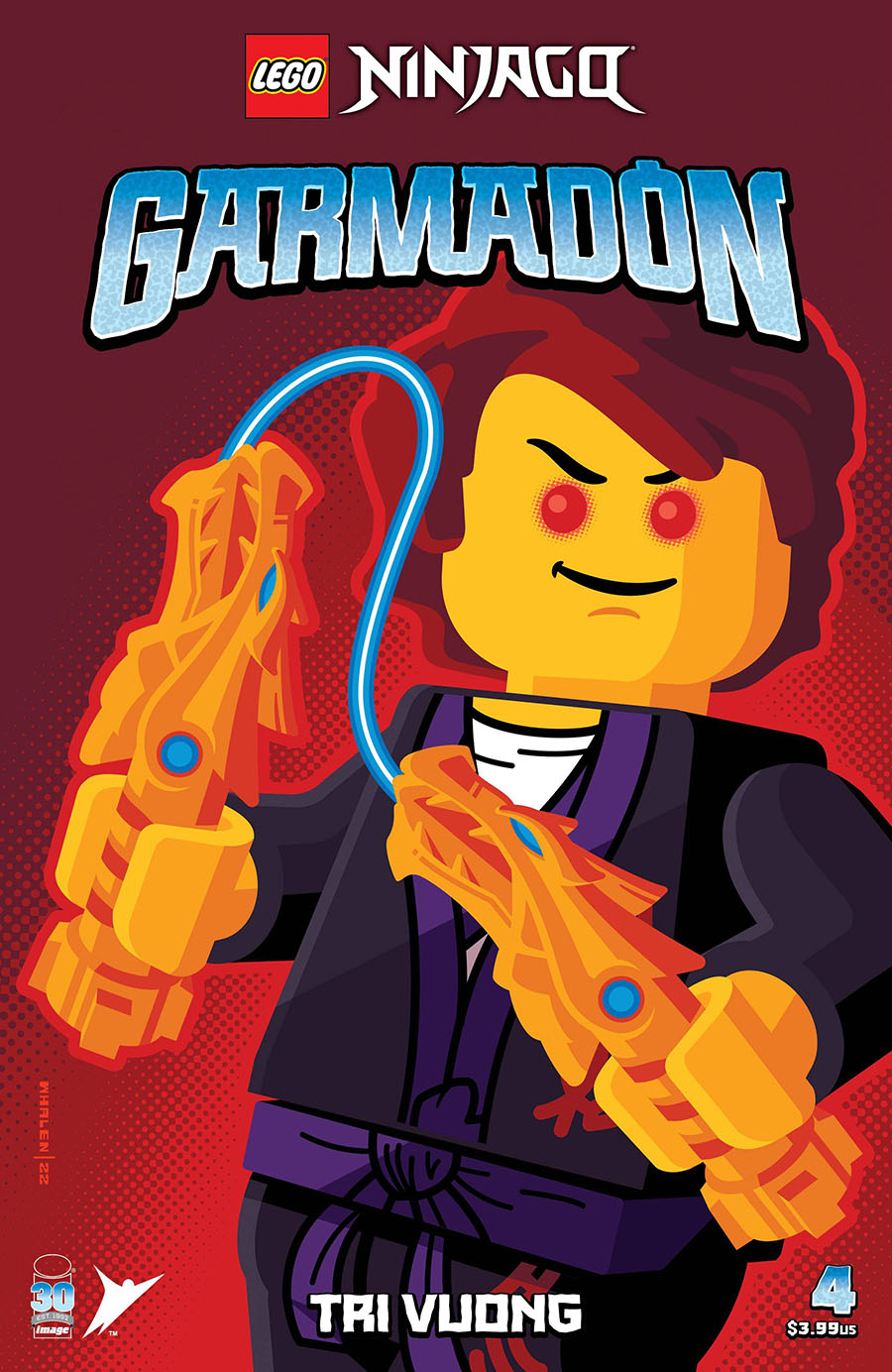 Lego Ninjago Garmadon #4 Cover C Incentive Tom Whalen Variant Cover
