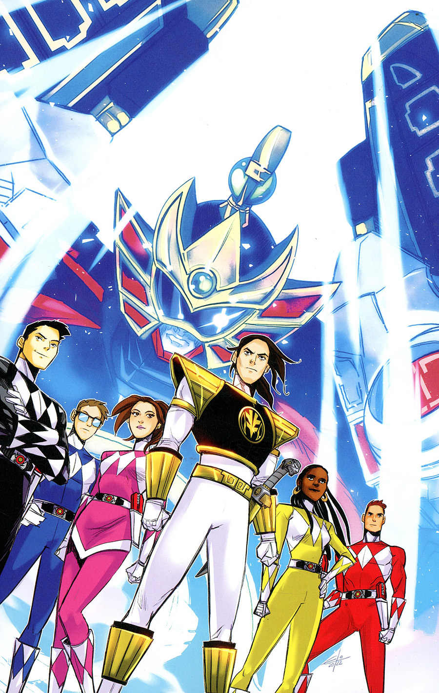 Mighty Morphin #22 Cover D Incentive Eleonora Carlini Legacy Virgin Cover