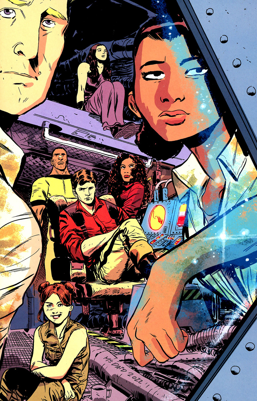 Firefly 20th Anniversary Special #1 (One Shot) Cover D Incentive Dan McDaid Virgin Variant Cover