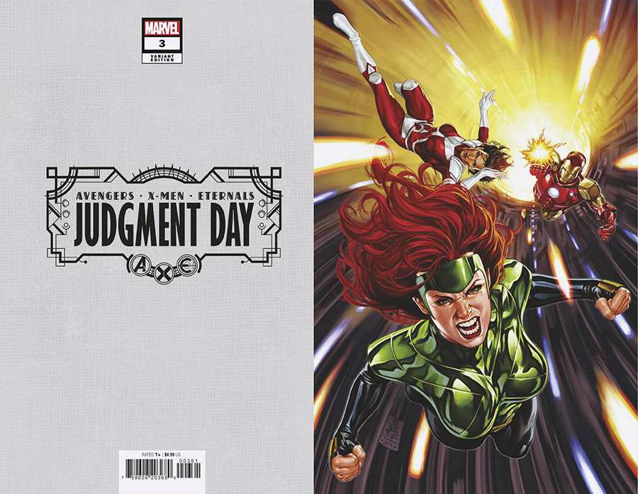 A.X.E. Judgment Day #3 Cover G Incentive Mark Brooks Virgin Cover